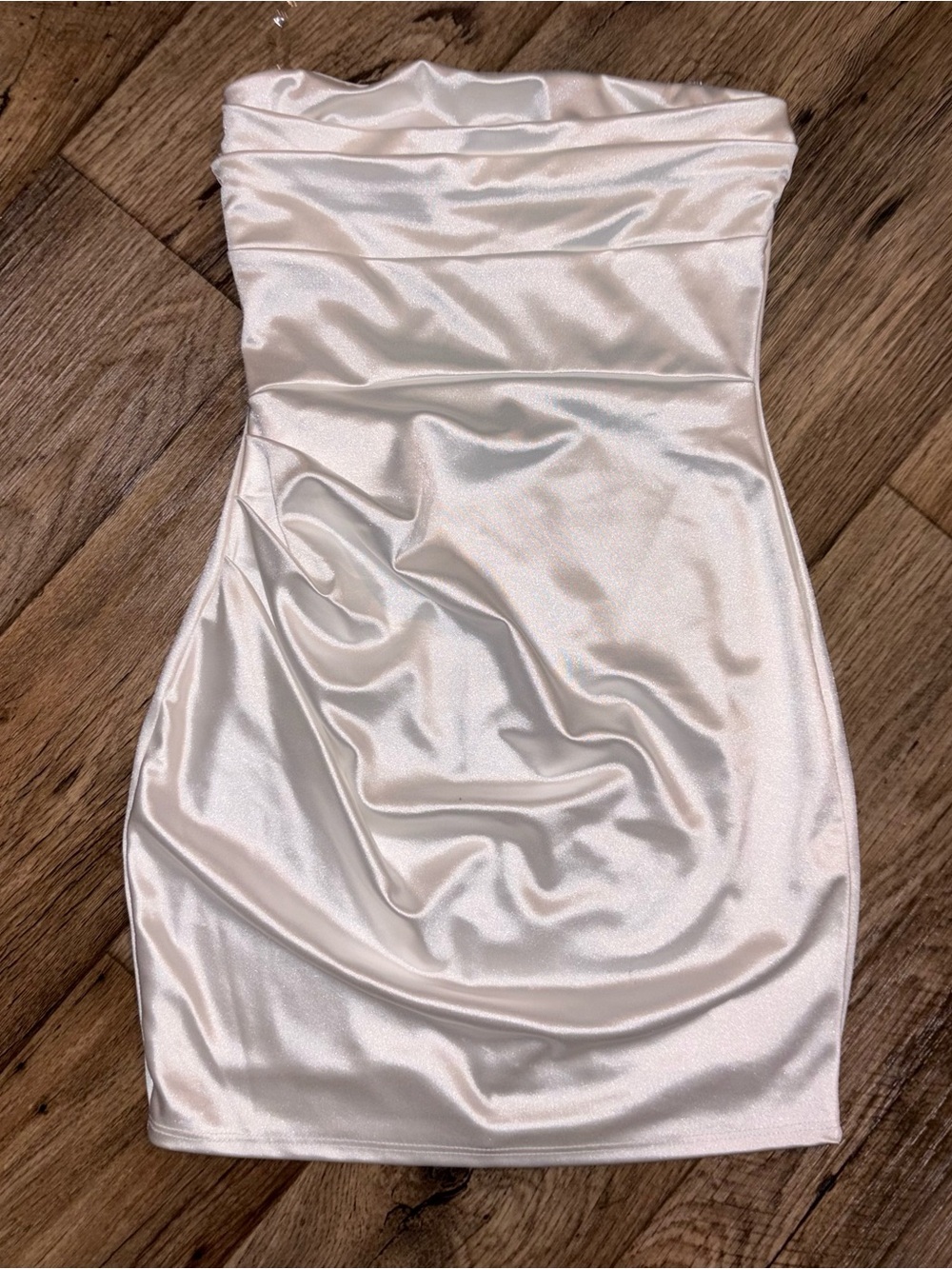 Strapless Satin Windsor Mini Dress